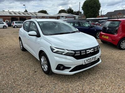 White Used 2023 Dacia Sandero Expression Hatchback | £11,995 (Good price)