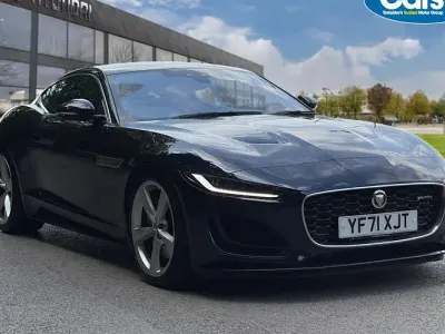 Used Jaguar F-Type R-Dynamic 300 HP (220 kW) 2021 Blue Coupe