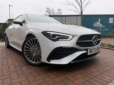Used Mercedes CLA180 AMG Line Premium 2023 White Sedan