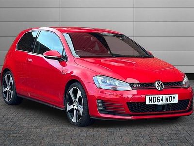Used VW Golf VII GTI 220 HP (161 kW) 2015 Tornado red Hatchback