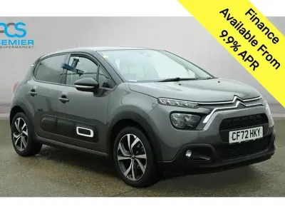 Used Citroën C3 PureTech 83 HP (61 kW) 2022 Platinum grey metallic Hatchback