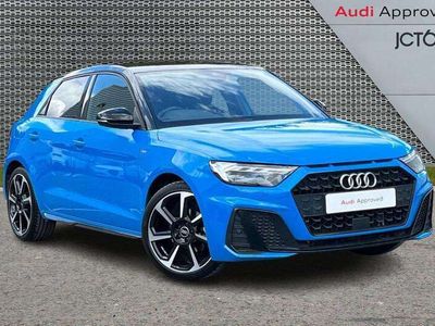 Used Audi A1 Black Edition 109 HP (80 kW) 2022 Blue Hatchback
