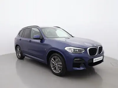 Used BMW X3 M M Sport 188 HP (138 kW) 2020 Blue SUV