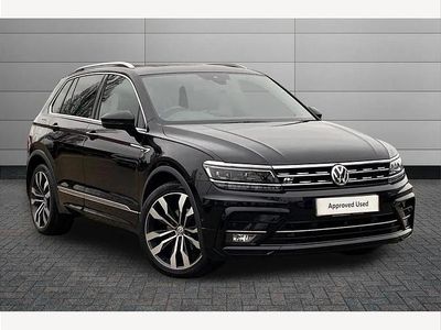 Used VW Tiguan R-line 150 HP (110 kW) 2020 Black SUV