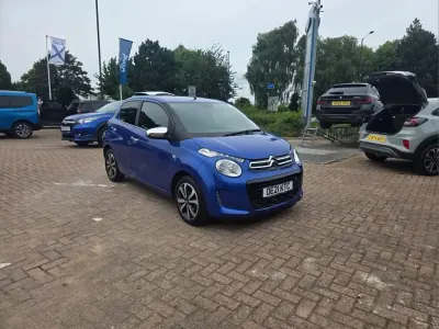 Used Citroën C1 Shine 71 HP (52 kW) 2021 Blue Hatchback