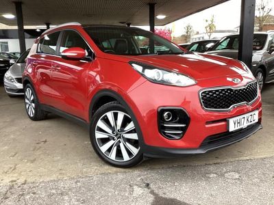 Used Kia Sportage 141 HP (103 kW) 2017 Red SUV