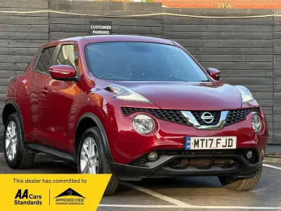 Used Nissan Juke N-Connecta 115 HP (84 kW) 2017 Red SUV