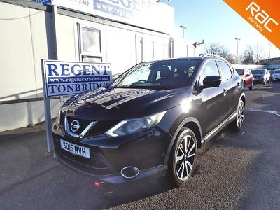 Black Used 2015 Nissan Qashqai Tekna SUV | £7,295 (Fair price)