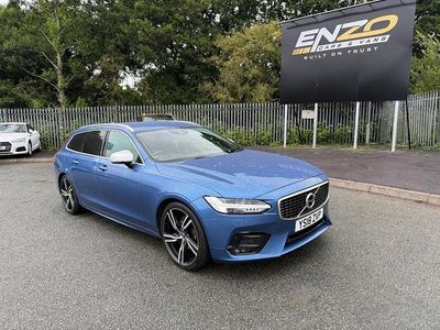 Used Volvo V90 R-Design Pro 2018 Blue Estate