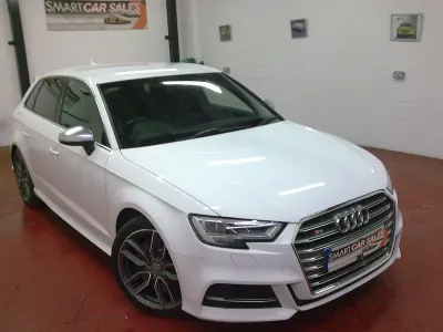 Used Audi S3 Sportback 2018 White Hatchback