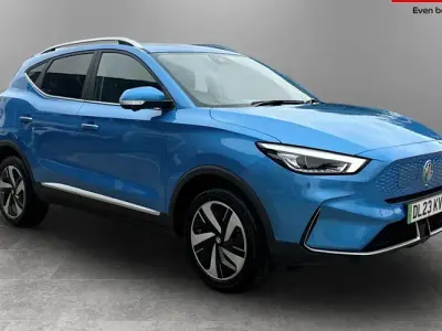 Used MG ZS Trophy 128 kW (175 HP) 2023 Blue SUV