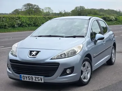 Used Peugeot 207 2009 Blue Hatchback