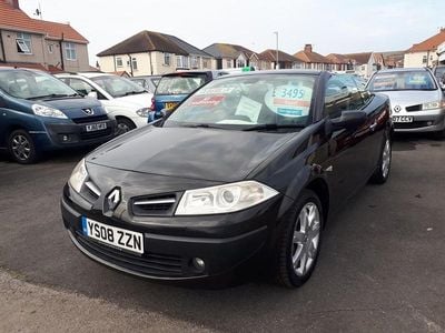 Used Renault Mégane Cabriolet Dynamique 106 HP (77 kW) 2008 Black Cabriolet