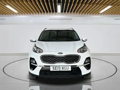 Used Kia Sportage 177 HP (130 kW) 2019 White SUV
