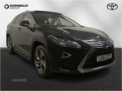 Used Lexus RX450hL 2018 Black Estate
