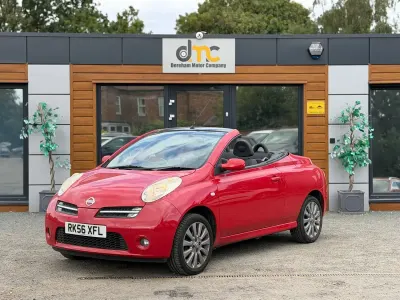 Used Nissan Micra C+C 2006 Red Cabriolet