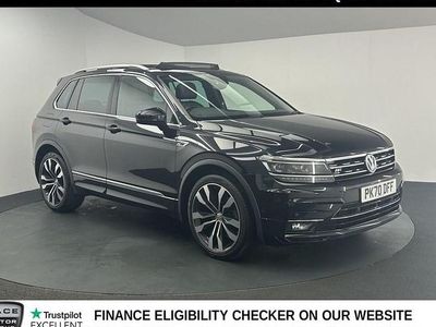 Used VW Tiguan R-line 150 HP (110 kW) 2020 Black SUV