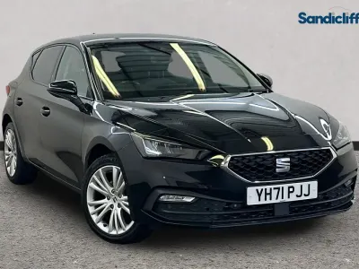 Used Seat Leon SE Dynamic 110 HP (80 kW) 2024 Black Hatchback