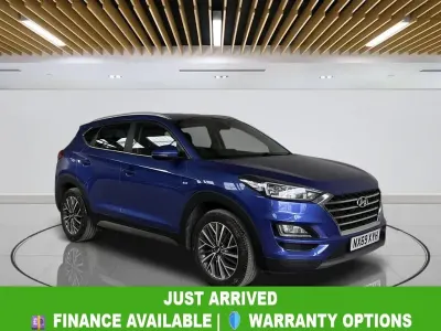 Used Hyundai Tucson Premium 136 HP (100 kW) 2019 Blue SUV