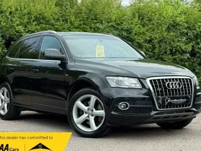Used Audi Q5 S-Line 240 HP (176 kW) 2010 Black SUV