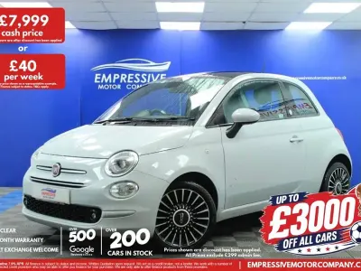 Used Fiat 500 Launch Edition 70 HP (51 kW) 2021 Grey Hatchback