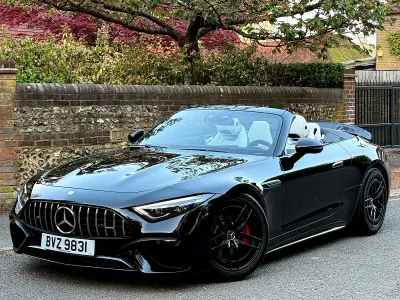New Mercedes SL63 AMG Premium Plus 600 HP (441 kW) 2025 Black Cabriolet
