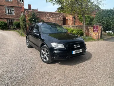 Begagnad Audi Q5 S-line plus 2014 Svart SUV