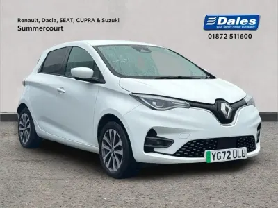Used Renault Zoe GT-Line 100 kW (136 HP) 2022 White Hatchback