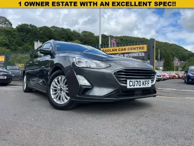 Used Ford Focus Titanium 125 HP (91 kW) 2020 Grey Estate