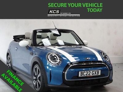 Used Mini Cooper Cabriolet Exclusive 136 HP (100 kW) 2022 Blue Cabriolet