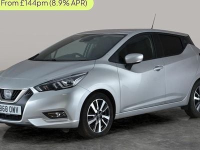 Begagnad Nissan Micra Acenta 90 HK (66 kW) 2018 Silver Halvkombi