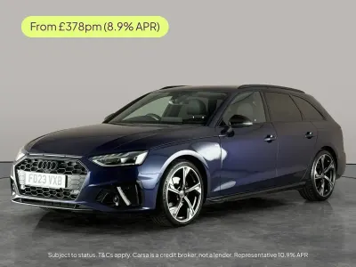 Begagnad Audi A4 Black Edition 150 HK (110 kW) 2023 Blå Kombi