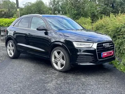 Used Audi Q3 S-line plus 184 HP (135 kW) 2016 Black SUV