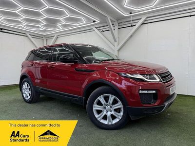 Begagnad Land Rover Range Rover evoque SE 2018 Röd Kombi