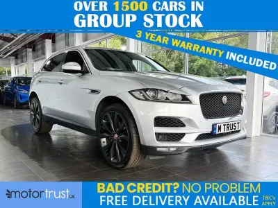 Used Jaguar F-Pace Prestige 300 HP (220 kW) 2018 Silver SUV