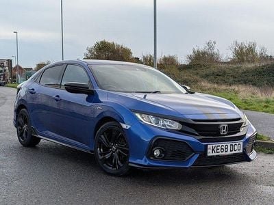 Blue Used 2019 Honda Civic Sport Hatchback | £12,500 (Fair price)