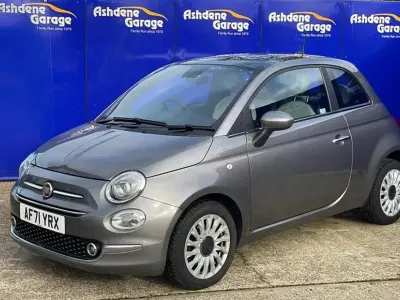 Used Fiat 500 Dolcevita 70 HP (51 kW) 2021 Electroclash grey Hatchback