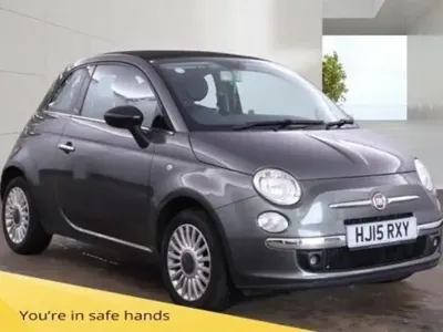 Begagnad Fiat 500C S 69 HK (50 kW) 2015 Grå Cab