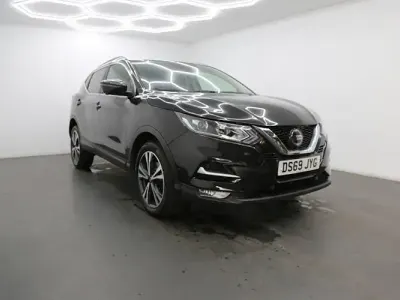Used Nissan Qashqai N-Connecta 150 HP (110 kW) 2019 Black SUV