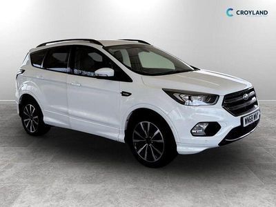 Used Ford Kuga ST-Line 120 HP (88 kW) 2018 White SUV