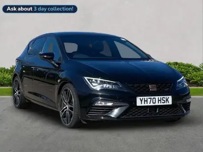 Second-hand Seat Leon CUPRA 285 CP (209 kW) 2020 Negru Hatchback