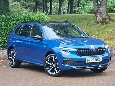 Used Skoda Kamiq Monte Carlo 116 HP (85 kW) 2025 Blue SUV