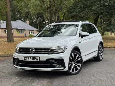 Used VW Tiguan R-line 150 HP (110 kW) 2019 White SUV