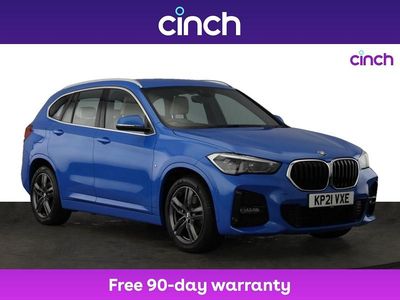 Blue Used 2021 BMW X1 M Sport SUV | £19,399 (Fair price)