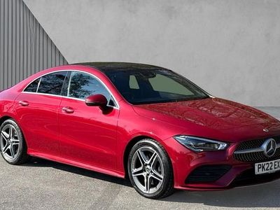 Used Mercedes CLA200 AMG Line Premium Plus 163 HP (119 kW) 2022 Red