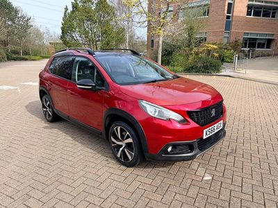 Used Peugeot 2008 GT-line 110 HP (80 kW) 2016 Red SUV