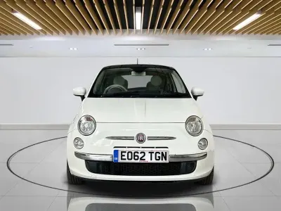 Usado Fiat 500 Lounge 69 HP (50 kW) 2012 Branco Citadino