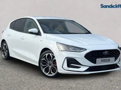 Nowe Ford Focus ST-Line X 125 KM (91 kW) 2025 Biały Hatchback