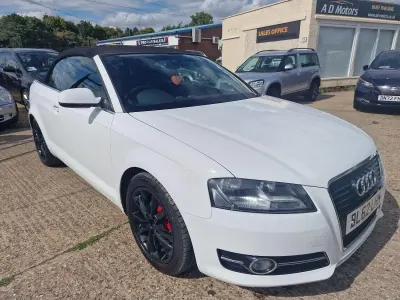Used Audi A3 Cabriolet Sport 2013 White Cabriolet