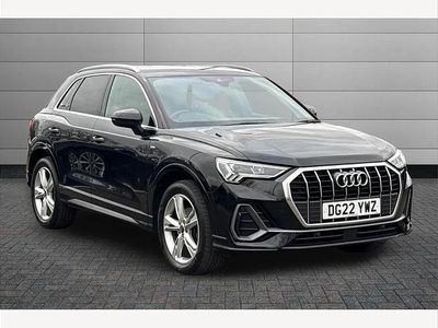 Used Audi Q3 S-Line 150 HP (110 kW) 2022 Black SUV